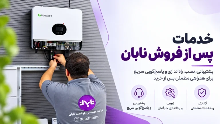نحوه خدمات پس از فروش