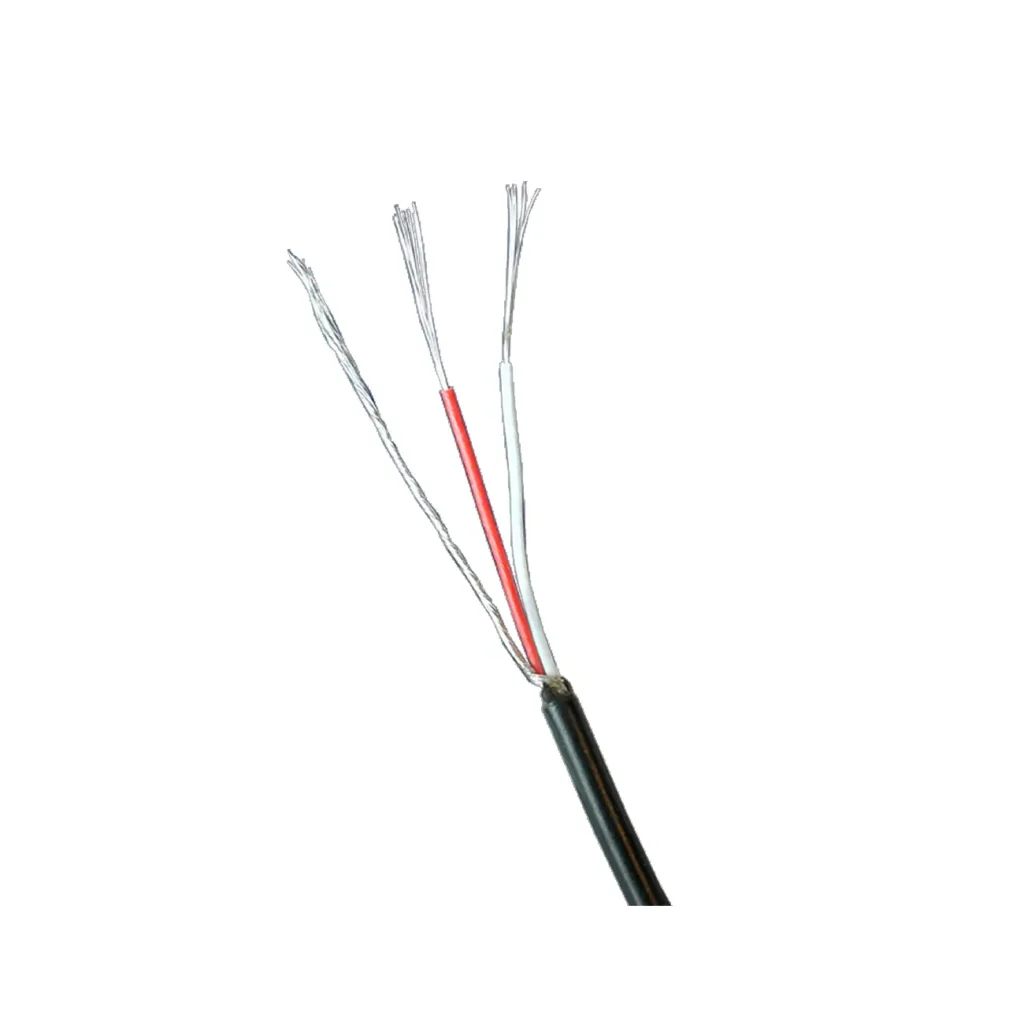 aux-cable-two-core-shielded-cross-section