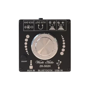 آمپلی فایر بلوتوثی BT502H با چیپست TPA3116 و 2 کانال 50 وات