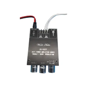 آمپلی فایر بلوتوثی BT502T دو کانال 50 وات با تنظیم بیس و تریبل