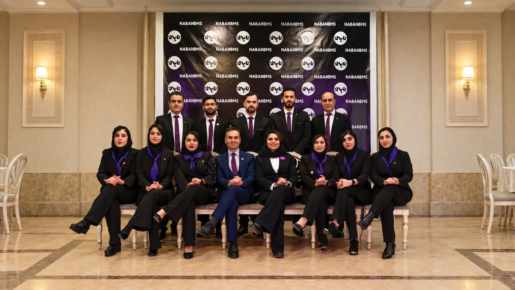 عکس گروهی تیم نابان