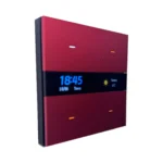 کلید هوشمند چهار پل مکانیکال Zigbee با نمایشگر LCD و لیبل دیجیتال - تصویر 11