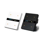 کلید هوشمند چهار پل مکانیکال Zigbee با نمایشگر LCD و لیبل دیجیتال - تصویر 3