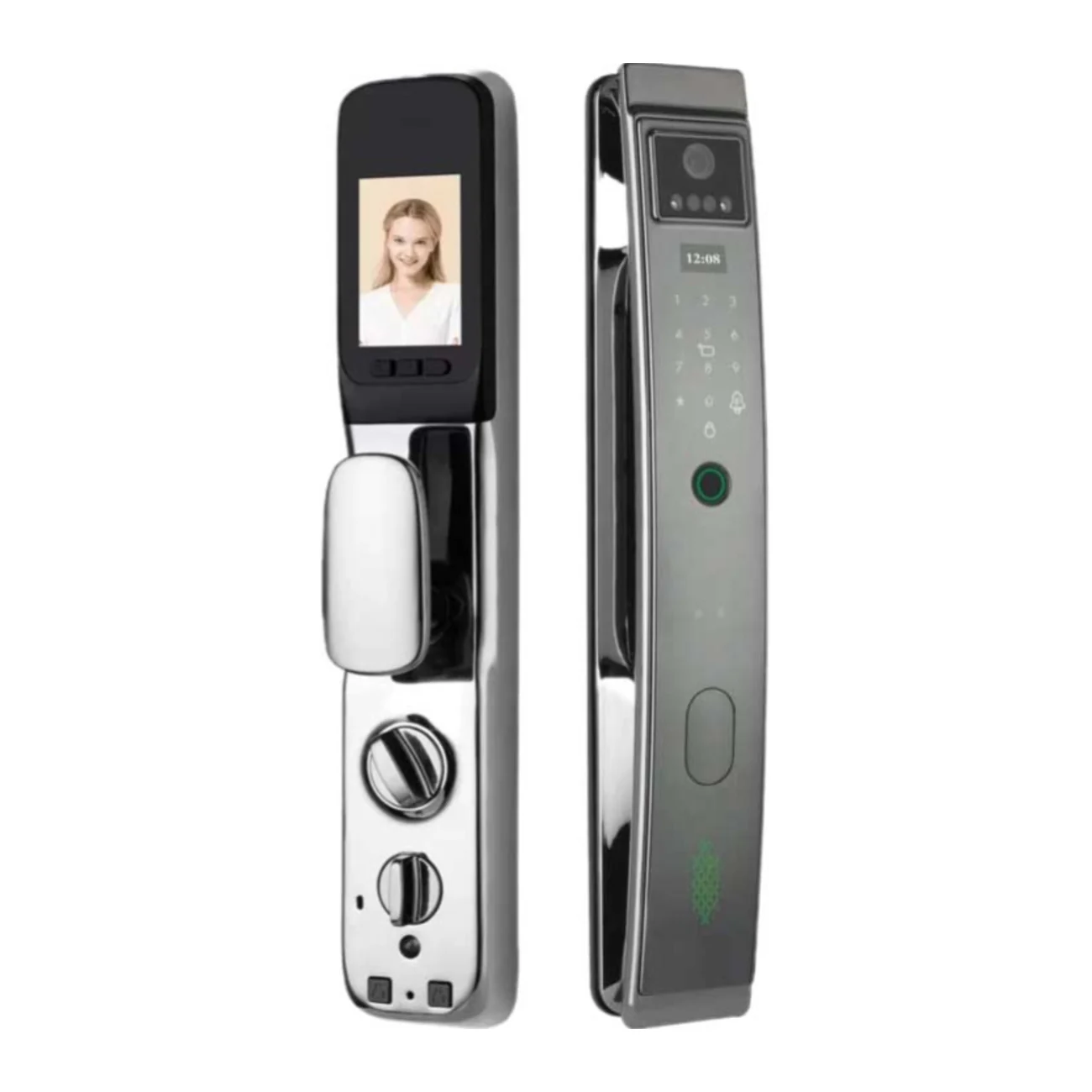 homelock-f350-smart-lock-reference-01 دستگیره هوشمند F350 هوملاک با نمایشگر ۴ اینچی و قابلیت تشخیص چهره