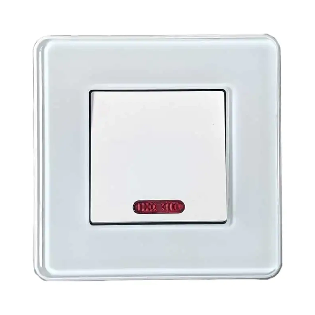 mechanical-switch-switch-mechanical-40-amp-view-01 کلید مکانیکال 40 آمپر دیواری با فریم شیشهای Simple، Wollcano، آلومینیومی یا PVC