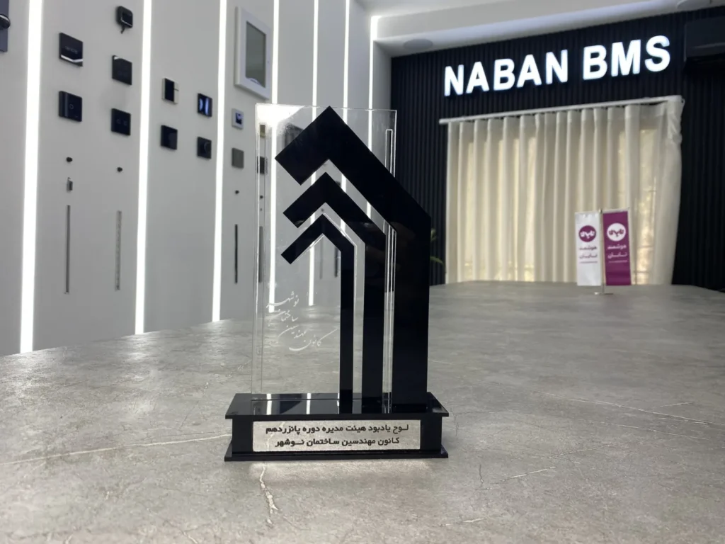 لوح یادبود کانون مهندسین ساختمان نوشهر — هیئت‌مدیره دوره پانزدهم کانون