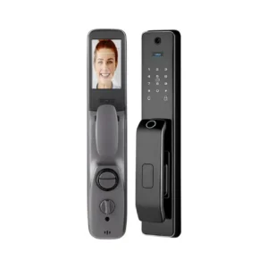 دستگیره SD20 سوباتان با مانیتور داخلی، حسگر اثر انگشت و صفحه ورود رمز برای درب ورودی