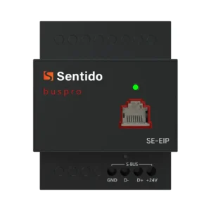 رله درگاه اتصال برند Sentido مدل SE-EIP-GW برای ارتباط Buspro و شبکه IP در ساختمان هوشمند