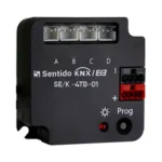 ماژول Dry Contact ۴ کانال Sentido مدل SE/K-4TB-01 با چهار ورودی کنتاکت خشک برای هوشمندسازی ساختمان