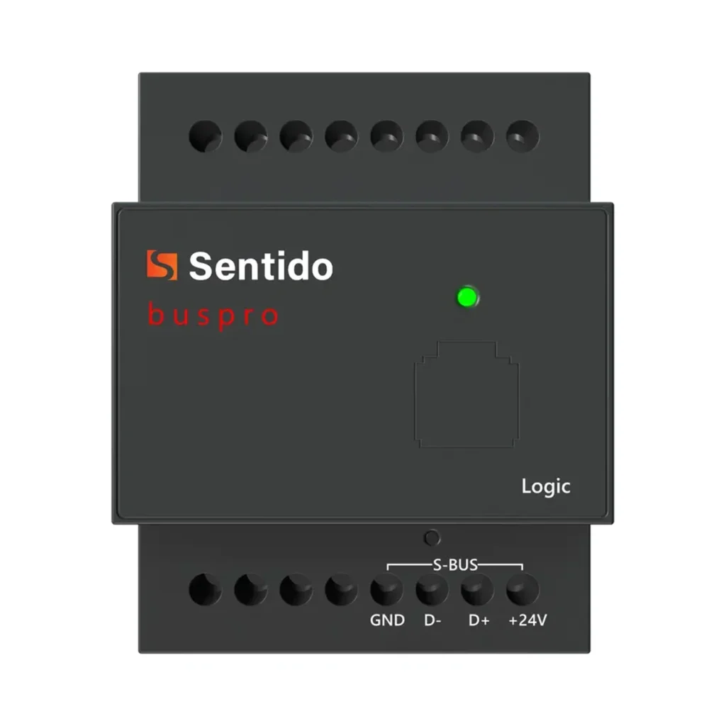 رله اتوماسیون منطقی Sentido مدل SE-LOGIC با پشتیبانی از ۹۶۰ بلوک منطقی و نصب روی ریل DIN
