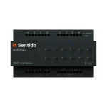 رله ۱۲ کانال ۱۶ آمپر Sentido مدل SE-SR1216-L با قابلیت کنترل روشنایی و پرده برقی و نصب روی ریل DIN