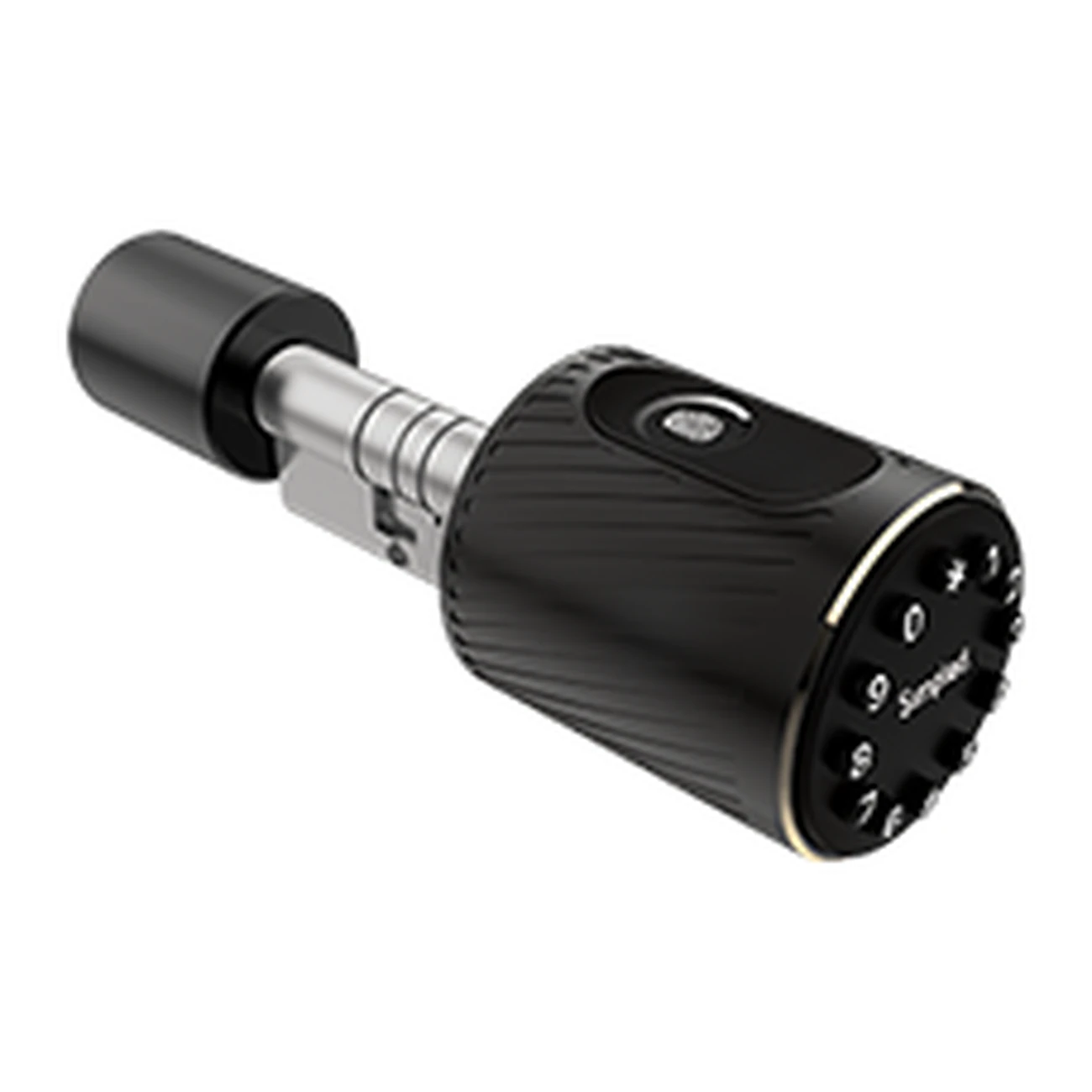 simpled-cylinder-smart-cylinder-front-angle-04 دستگیره Simpled مدل Cylinder با سیلندر هوشمند و حسگر اثر انگشت