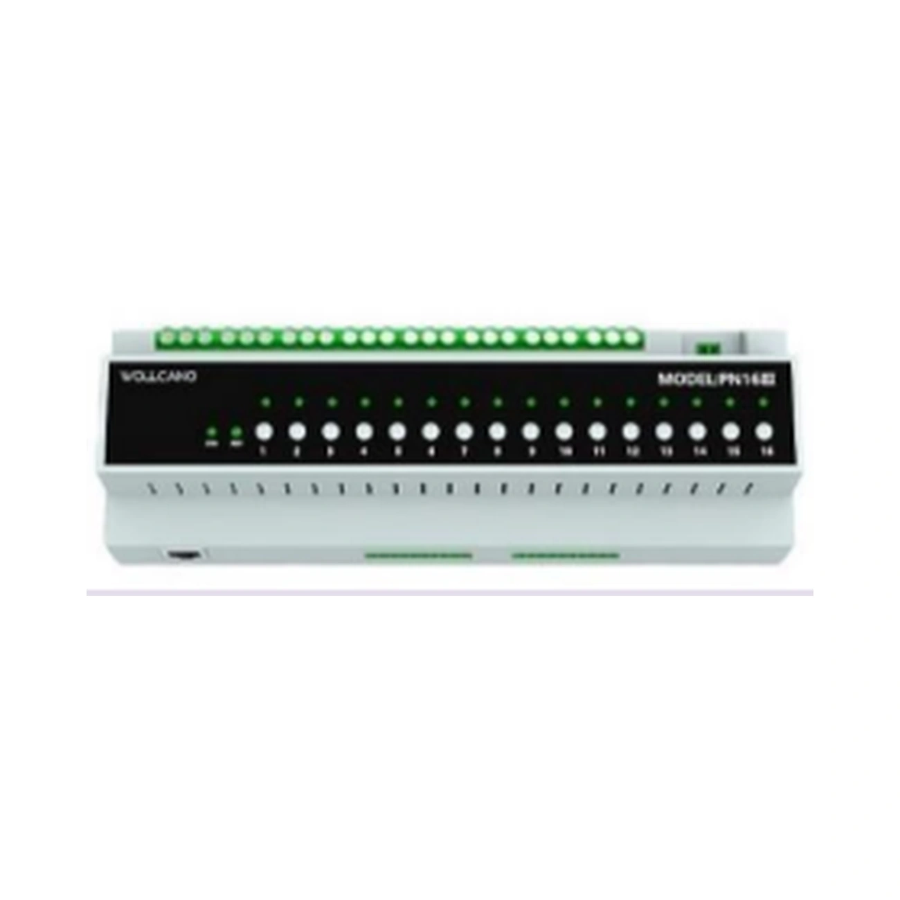 zigbee-sixteen-channel-relay-front-01 رله ۱۶ کانال تابلویی زیگبی با چهار رله ۵۰ آمپر و دوازده رله ۱۶ آمپر برای کنترل هوشمند مدارهای برق