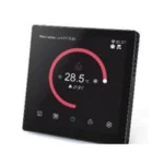 ترموستات لمسی هوشمند زیگبی با نمایشگر رنگی LCD چهار اینچ برای کنترل فن‌کویل و گرمایش از کف